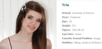 Exploited College Girls - Tria.